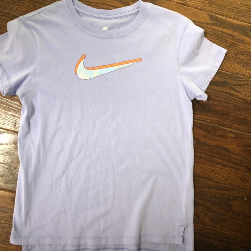 Purple nike T-shirt